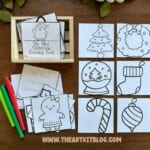 FREE Printable Mini Christmas Coloring Pages