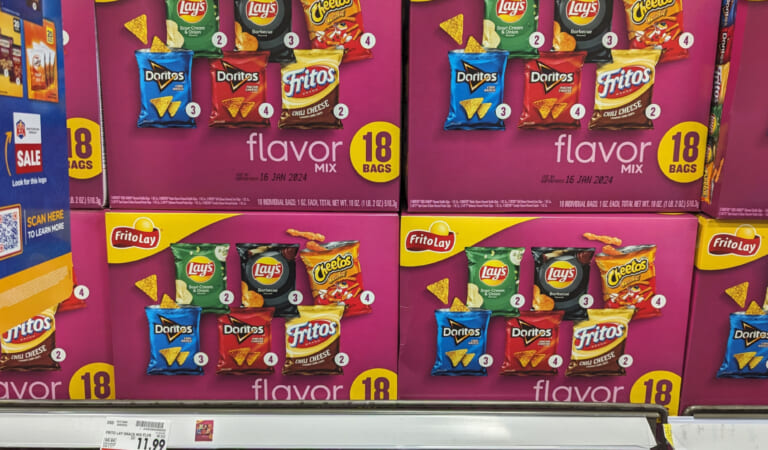 Frito-Lay Variety Pack Just $8.99 At Kroger