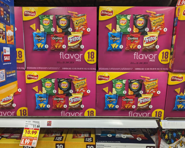 Frito-Lay Variety Pack Just $8.99 At Kroger