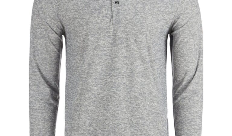 Canada Weather Gear Men's Two-Tone Supreme Soft Henley: 2 for $33 + free shipping