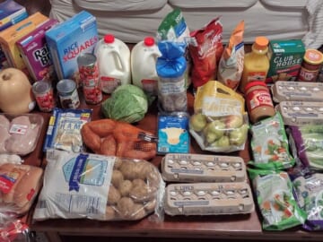 Brigette’s $150.60 Grocery Shopping Trip and Weekly Meal Plan for 6