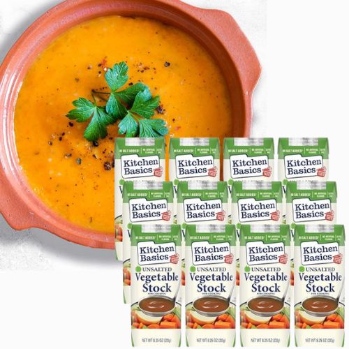 Kitchen Basics Unsalted Vegetable Stock, 12-Pack as low as $9.72 After Coupon (Reg. $16.20) + Free Shipping – 81¢/Carton