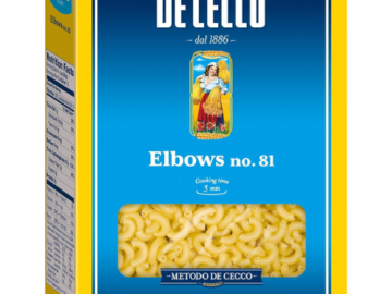 De Cecco 5-Pack Elbow Pasta as low as $8.50 Shipped Free (Reg. $20.33) – $1.70/16 Oz Box – LOWEST PRICE