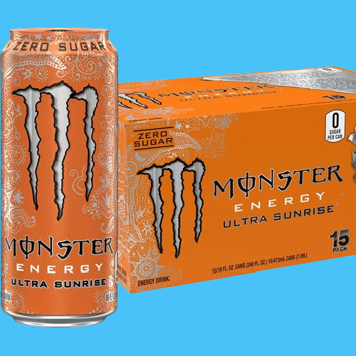 Monster Energy Sugar-Free Energy Drink, Ultra Sunrise, 15-Pack as low as $13.05 Shipped Free (Reg. $23.73) – $0.87/16-Oz Can