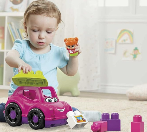 Mega Bloks Fisher-Price Toddler Building Blocks: Catie Convertible $5.99 (Reg. $7.11)