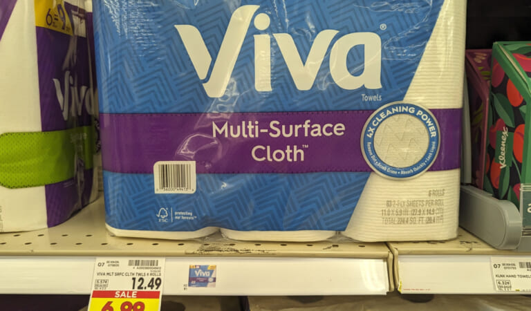 Viva Paper Towels Just $4.99 At Kroger