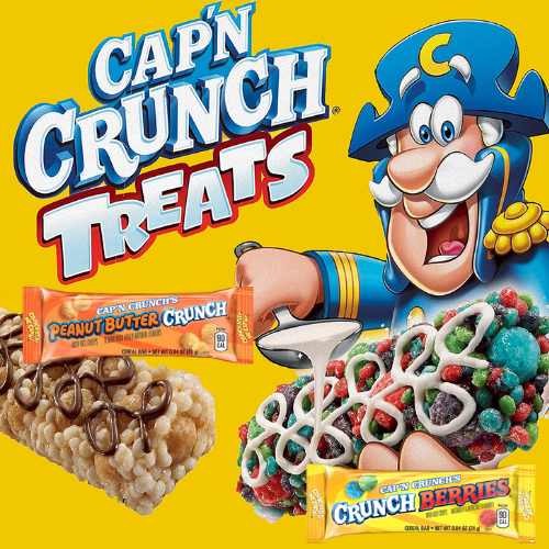 Quaker Cap’n Crunch 32-Count Treat Bars, 2 Flavor Variety Pack as low as $8.34 Shipped Free (Reg. $20.06) – 26¢ each