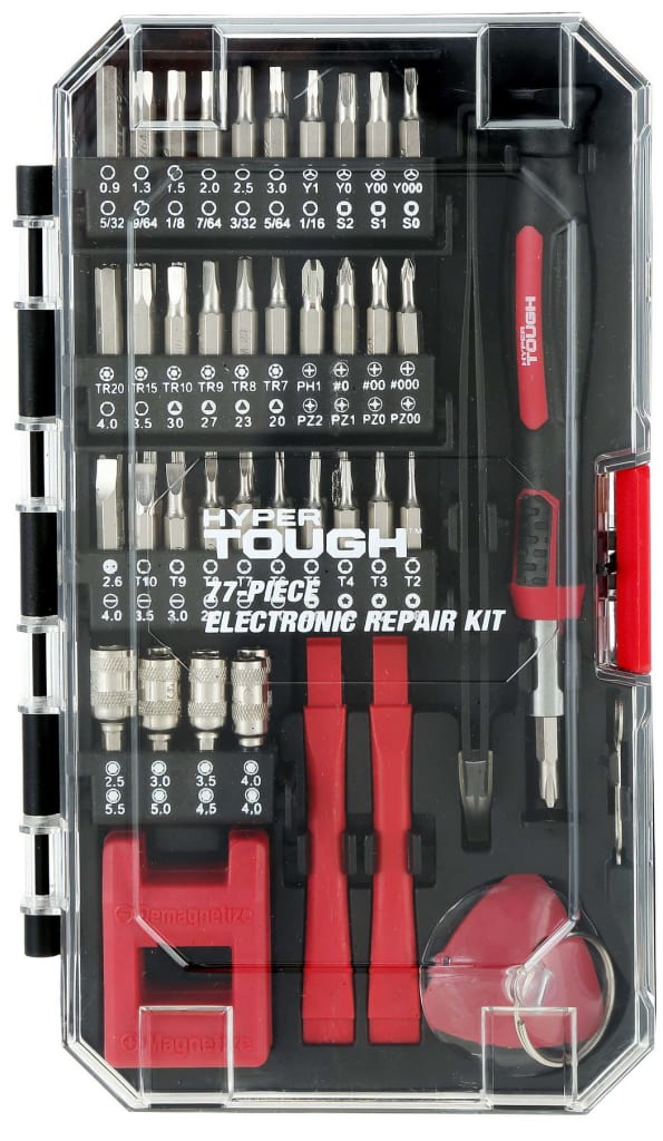 Hyper Tough 77-Piece Precision Tool Kit for $10 + free shipping w/ $35