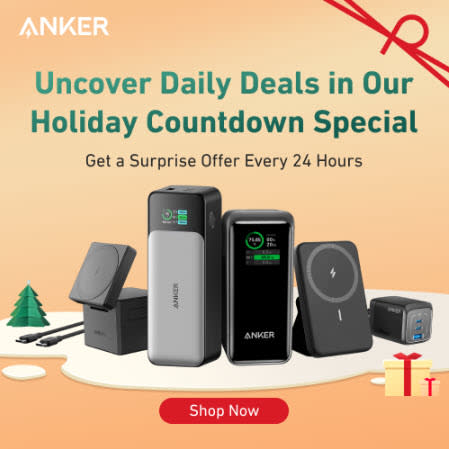 Anker Christmas Sale 2023: Up to 40% off, new offers each day + free shipping