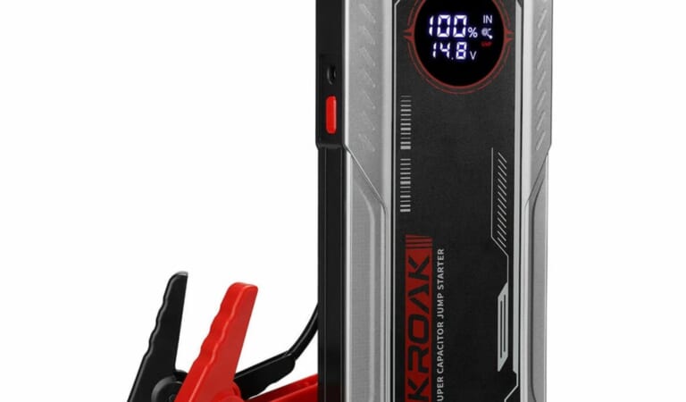 Kroak S320 12V Portable Car Jumpstarter for $46 + free shipping