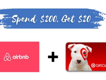 $200 Airbnb Gift Card + $20 Target Gift Card