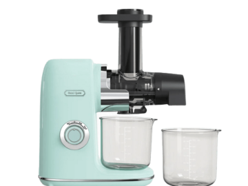 Hazel Quinn Slow Masticating Juicer for $55 + free shipping