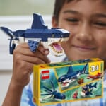 LEGO Creator 3 in 1 Deep Sea Creatures 230-Piece Set $10.39 (Reg. $15)