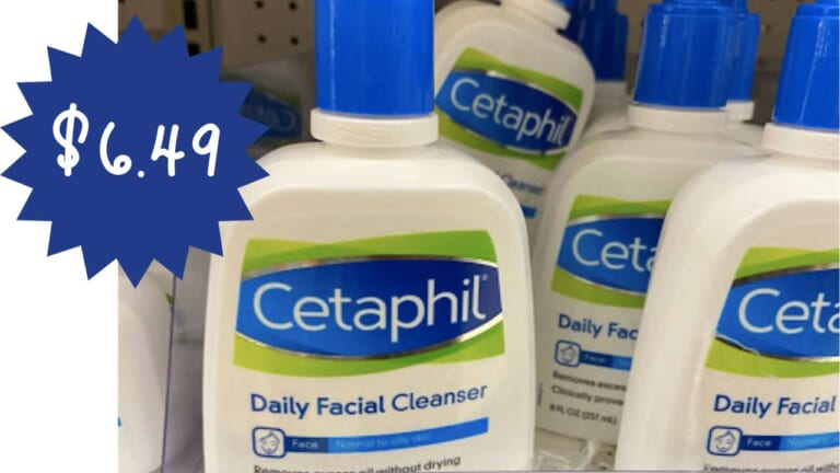 $6.49 Cetaphil Cleanser at Kroger