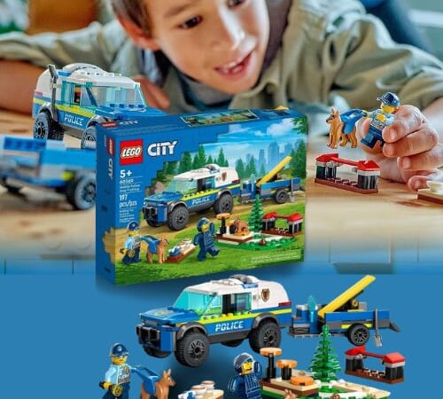 LEGO City Mobile Police Dog Training 197-Piece Playset $19.19 (Reg. $30)