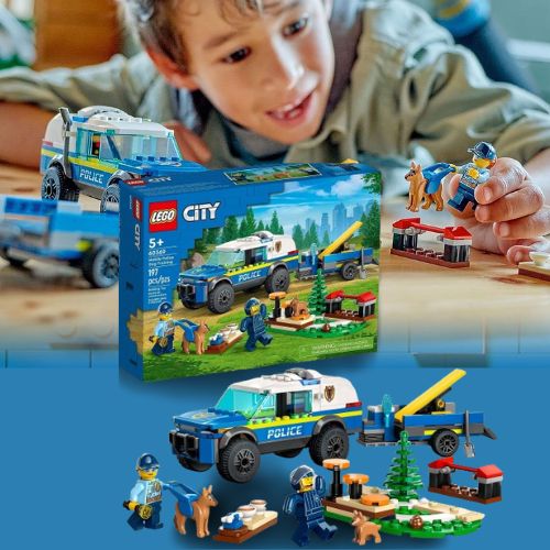 LEGO City Mobile Police Dog Training 197-Piece Playset $19.19 (Reg. $30)