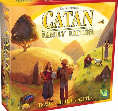 Catan Family Edition Board Game only $16.91!