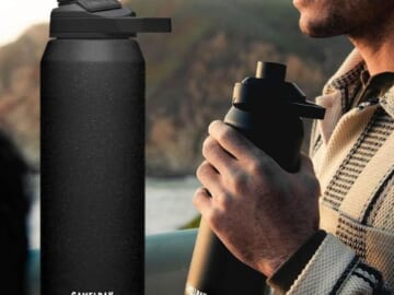 CamelBak Chute Mag Vacuum Insulated Stainless Steel Water Bottle, Black $16.79 (Reg. $35) – Lowest price in 30 days, FAB Ratings!