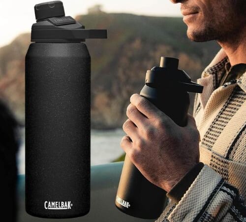 CamelBak Chute Mag Vacuum Insulated Stainless Steel Water Bottle, Black $16.79 (Reg. $35) – Lowest price in 30 days, FAB Ratings!