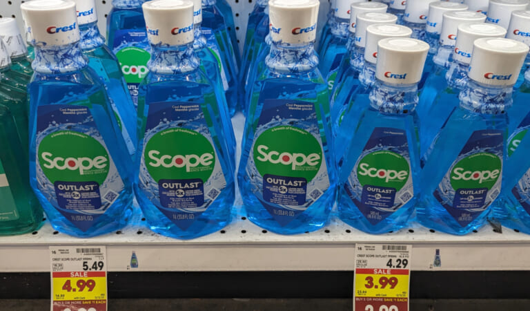 Crest Mouthwash As Low As $1.32 At Kroger