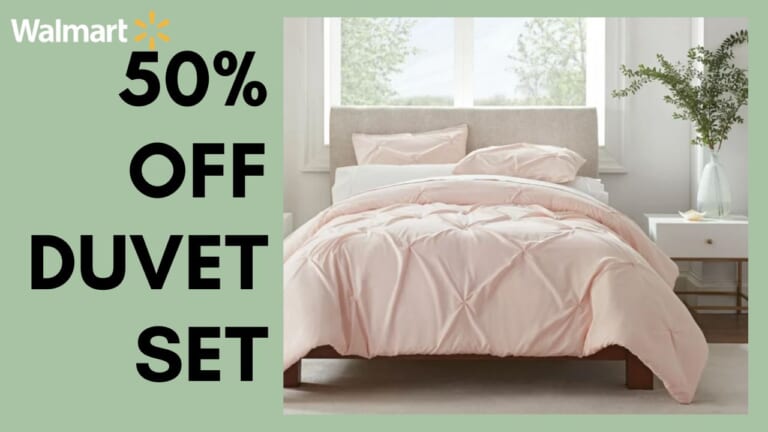 50% Off Duvet Set at Walmart