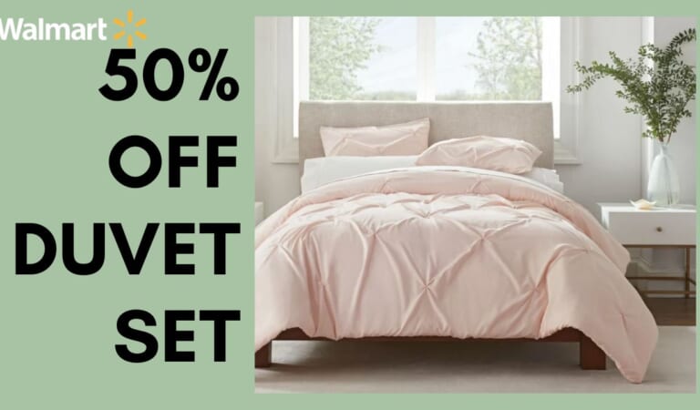 50% Off Duvet Set at Walmart