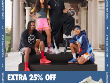 Nike Christmas Deals: Extra 25% Off Select Shoes, Clothing & More