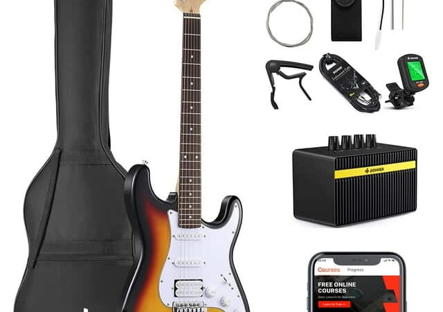 Donner 39" Electric Guitar Beginner Kit for $144 + free shipping