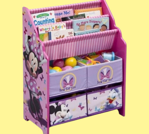 Delta 6-Bin Book & Toy Organizers from $25 (Reg. $40) – Paw Patrol, Minnie, & More