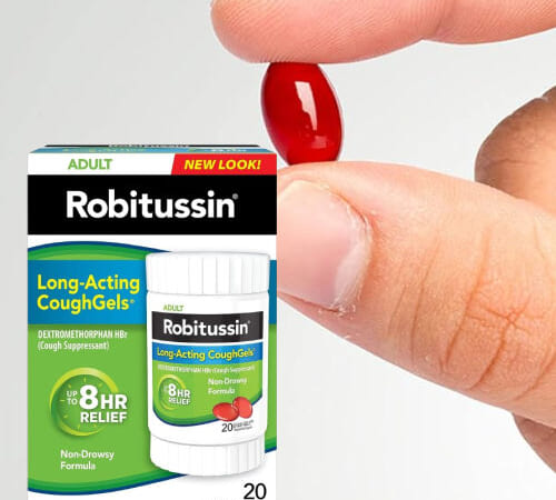 Robitussin Long-Acting Non-Drowsy CoughGels, 20-Count as low as $3.29 After Coupon when you buy 4 (Reg. $8) + Free Shipping – $0.17/capsule, 8-Hour Relief