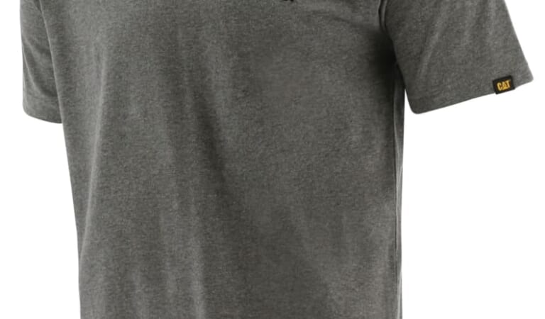 Caterpillar Men's Trademark T-Shirt for $10 + free shipping