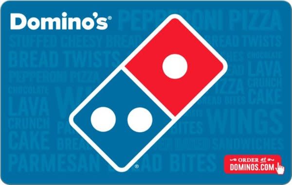 $50 Domino's Digital Gift Card for $40