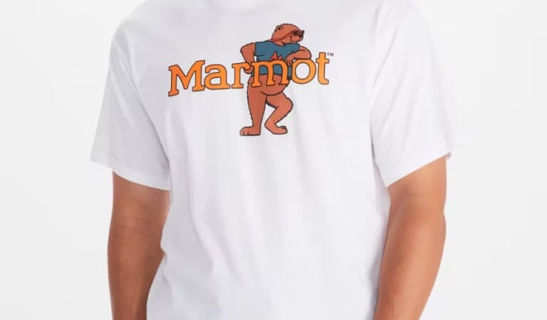 Marmot Men's Leaning Marty T-Shirt for $14 + free shipping