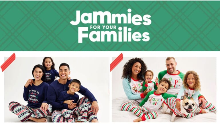 Kohl’s Matching Family Jammies From $10!