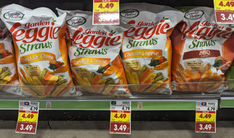 Sensible Portions Garden Veggie Snacks Just $2.49 At Kroger