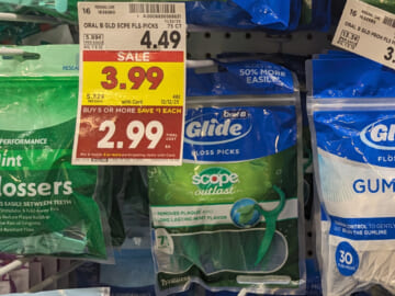 Oral B Glide Picks As Low As $1.32 At Kroger