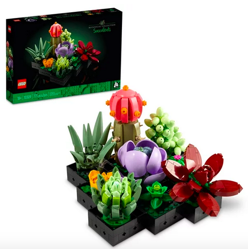 LEGO Icons Succulents 10309 Artificial Plants Set