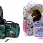 Kids 5-Piece Backpack and Lunch Tote Set as low as $10.15!