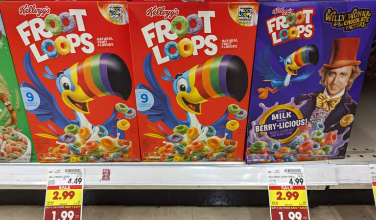 Kellogg’s Cereal As Low As $1.49 At Kroger