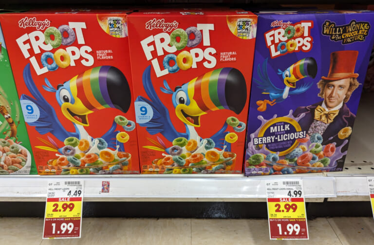 Kellogg’s Cereal As Low As $1.49 At Kroger