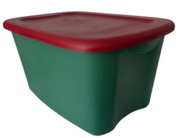 Holiday Living 18-Gallon Storage Tote for $8 + pickup