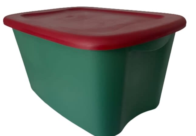 Holiday Living 18-Gallon Storage Tote for $8 + pickup