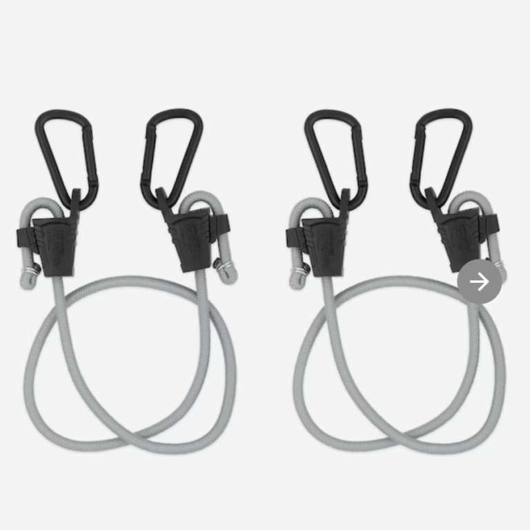 National Hardware 40" Adjustable Bungee Cord 2-Pack for $6 + pickup