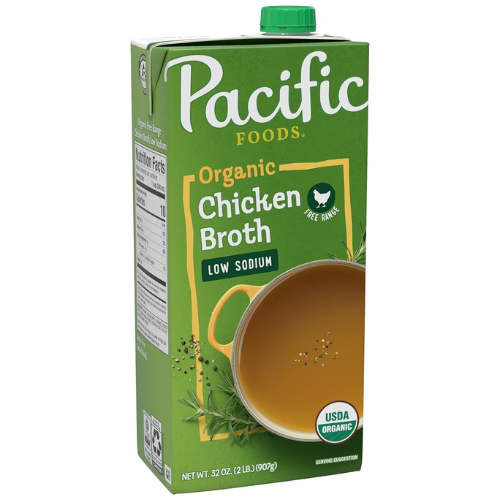 Pacific Foods 12-Pack Organic Free Range Low Sodium Chicken Broth as low as $14.06 Shipped Free (Reg. $20.67) – $1.17/32 Oz Carton