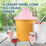 Nostalgia 4-Quart Old Fashioned Electric Ice Cream Maker $19.99 (Reg. $44.99)