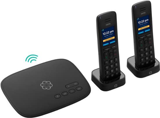 Ooma Telo Air Free Home Phone Service w/ 2 HD3 Handsets for $90 + free shipping