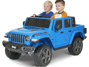 Hyper Toys Jeep Gladiator 12V Battery Powered Ride-On for $198 + free shipping