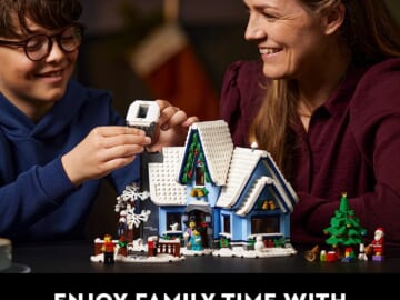 LEGO Icons Santa Visit Christmas House Décor 1445-Piece Building Set $76 Shipped Free (Reg. $95) + 20% Off LEGO Sets