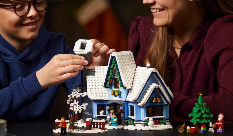 LEGO Icons Santa Visit Christmas House Décor 1445-Piece Building Set $76 Shipped Free (Reg. $95) + 20% Off LEGO Sets