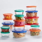 Pyrex Simply Store 32-Piece Glass Food Storage & Bake Container Set for $30 + free shipping